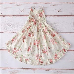 Cross back summer dress